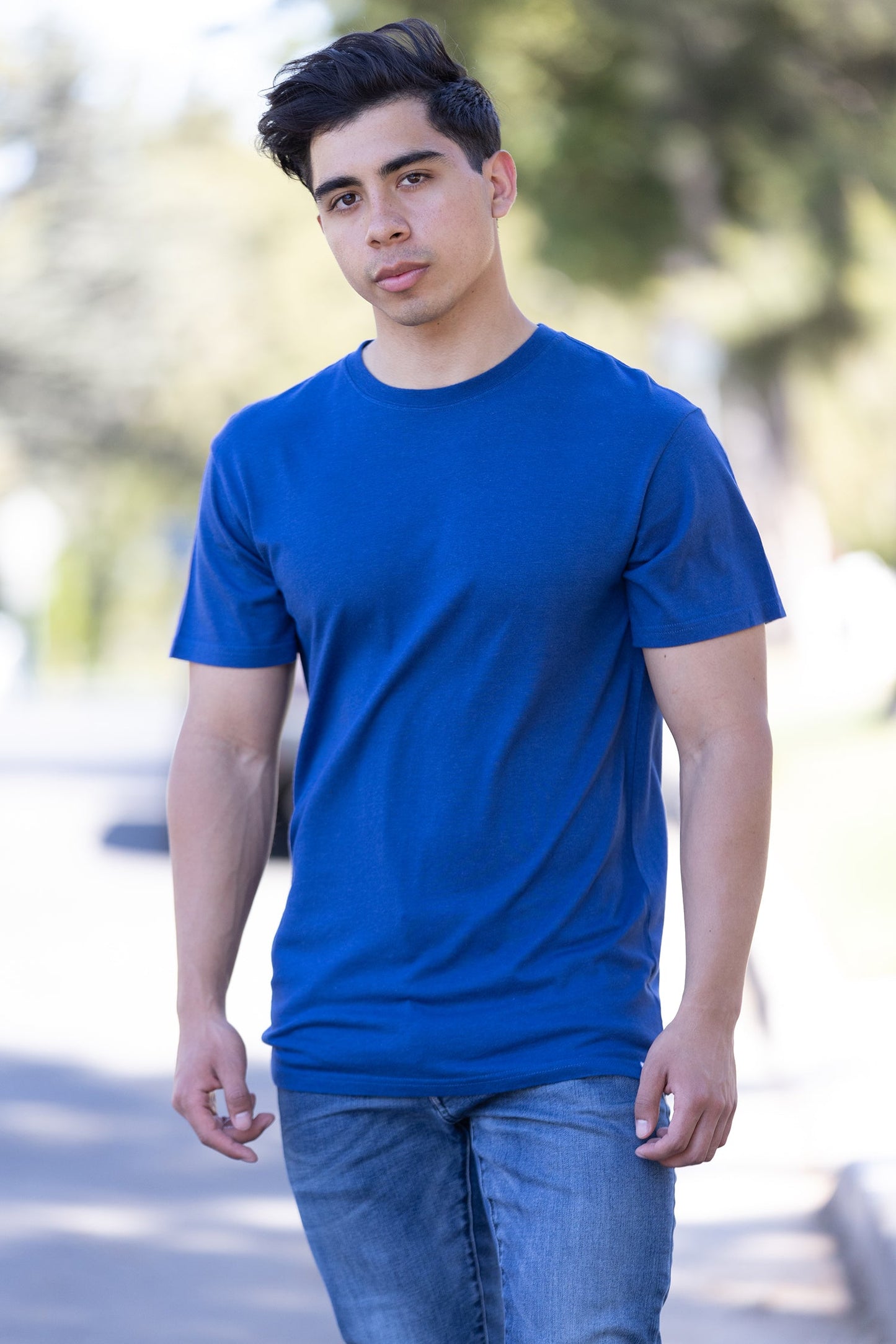 Men's Bamboo Organic Cotton Classic Short Sleeve T-Shirt