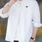 Men's Plus Size Button Up Long Sleeve Shirt