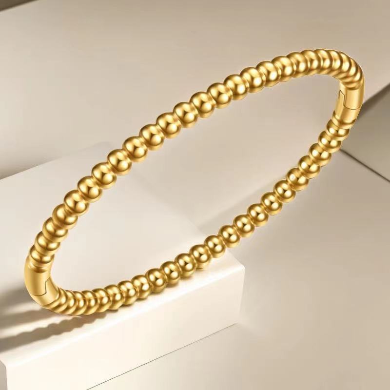 Women's Titanium Steel Bracelet with Non-Fading Buckle Jewelry