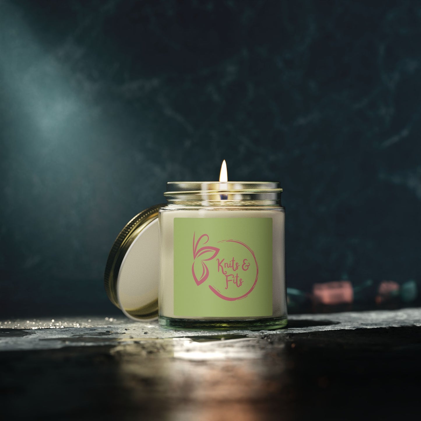 Coconut Apricot Scented Candle — 4oz/9oz Jar