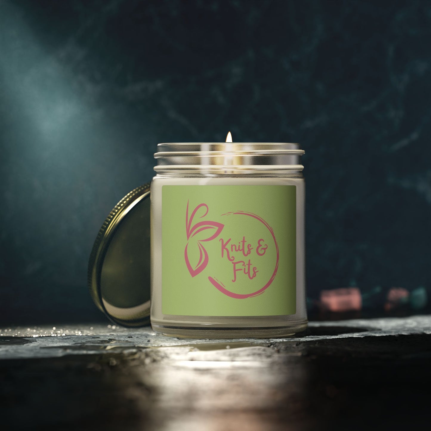 Coconut Apricot Scented Candle — 4oz/9oz Jar
