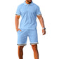 Men's Summer Sports Suit Stylish Functional Activewear Set