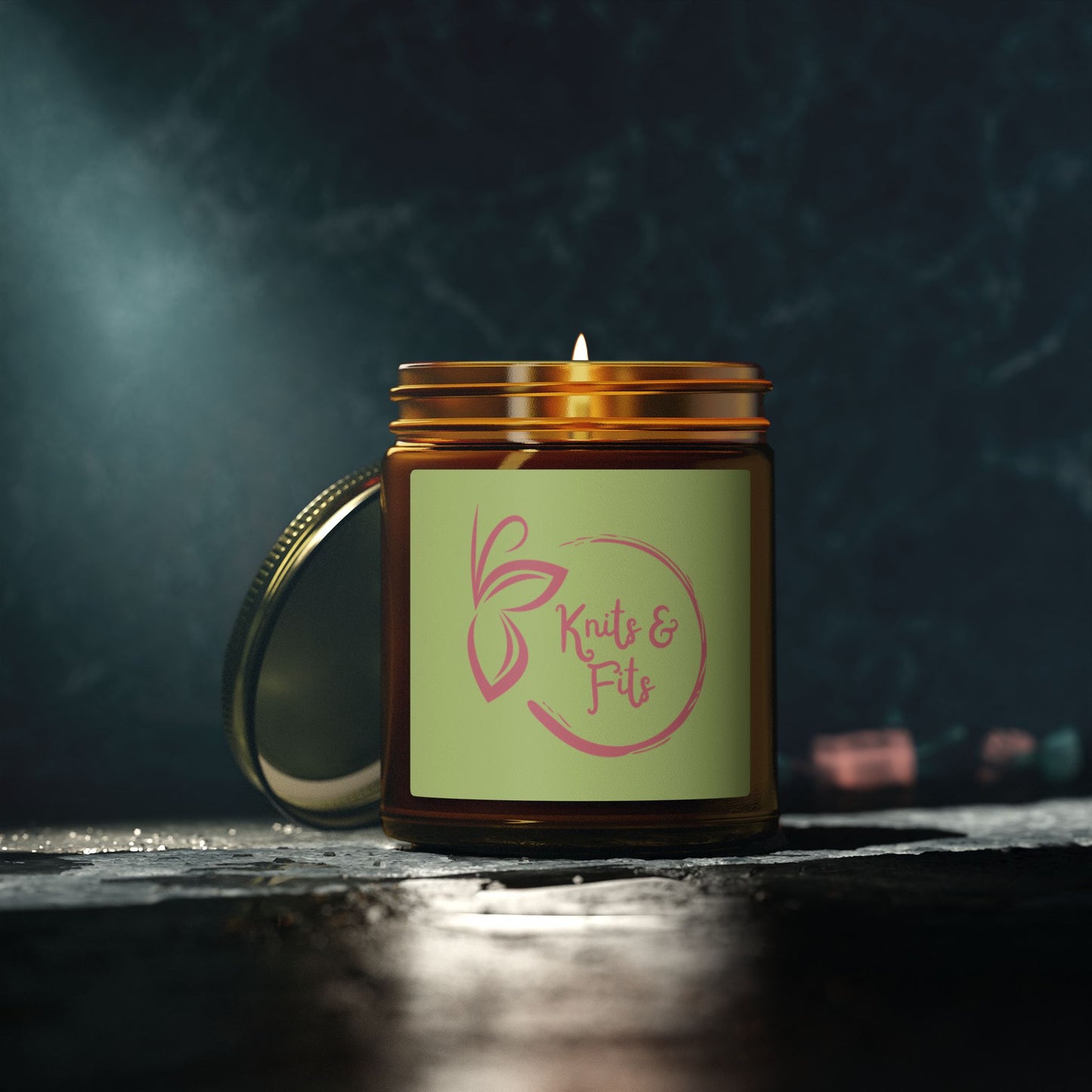 Coconut Apricot Scented Candle — 4oz/9oz Jar