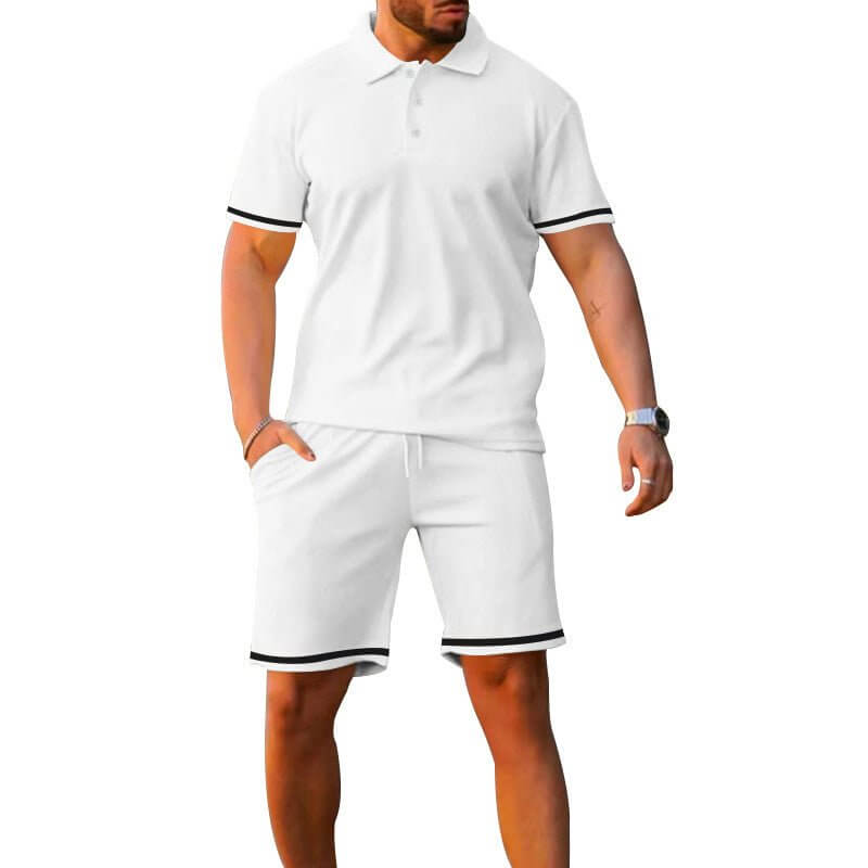 Men's Summer Sports Suit Stylish Functional Activewear Set