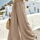 Wide Leg Drawstring Pants for Comfortable Casual Everyday Wear