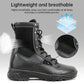 2.0 Genuine Leather Military Combat Boots Men