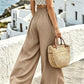 Wide Leg Drawstring Pants for Comfortable Casual Everyday Wear