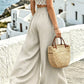 Wide Leg Drawstring Pants for Comfortable Casual Everyday Wear