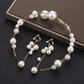 Bride Pearl Headwear Handmade Beaded Wedding Hair Accessory