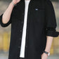 Men's Plus Size Button Up Long Sleeve Shirt