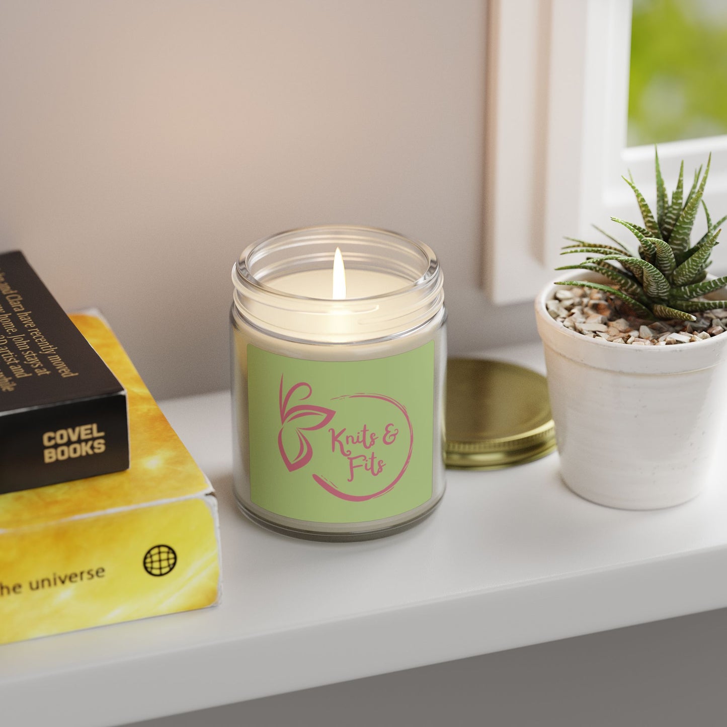 Coconut Apricot Scented Candle — 4oz/9oz Jar