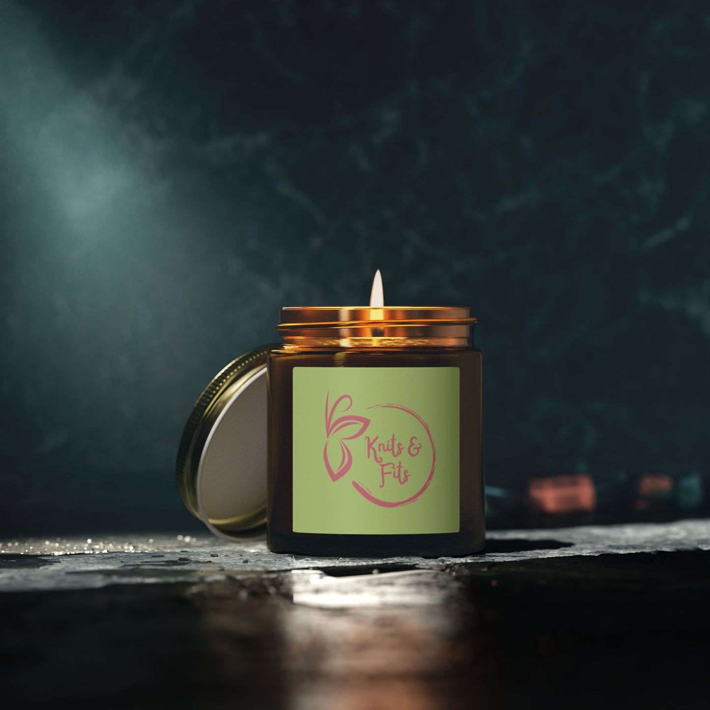 Coconut Apricot Scented Candle — 4oz/9oz Jar