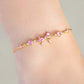 Cute Zircon Butterfly Love Bracelet Women's Fashion Jewelry Gift