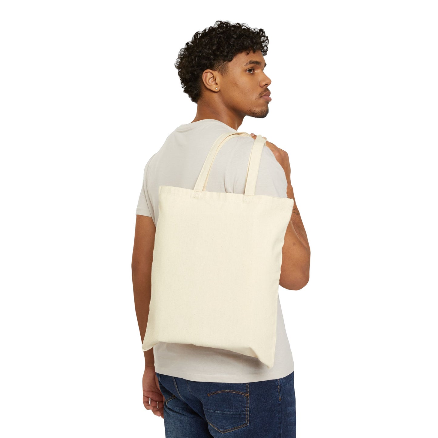 Knits & Fits Cotton Canvas Tote Bag