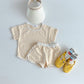 Breathable Stripes Homewear Short Sleeve Shorts Outwear Children's Clothing