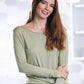 Women's Bamboo Lounge Long Sleeve Comfort T-Shirt Everyday