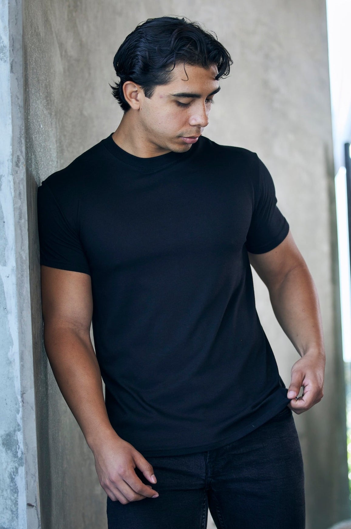 Men's Bamboo Organic Cotton Classic Short Sleeve T-Shirt