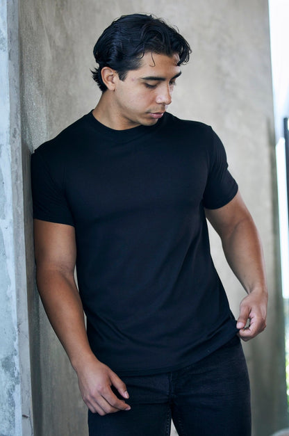 Men's Bamboo Organic Cotton Classic Short Sleeve T-Shirt