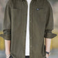 Men's Plus Size Button Up Long Sleeve Shirt
