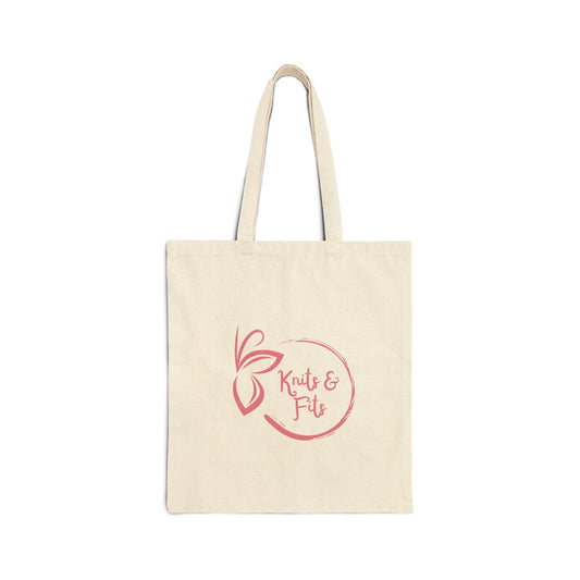 Knits & Fits Cotton Canvas Tote Bag