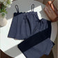 Lace Trim Cami and Wide-Leg Pants Set