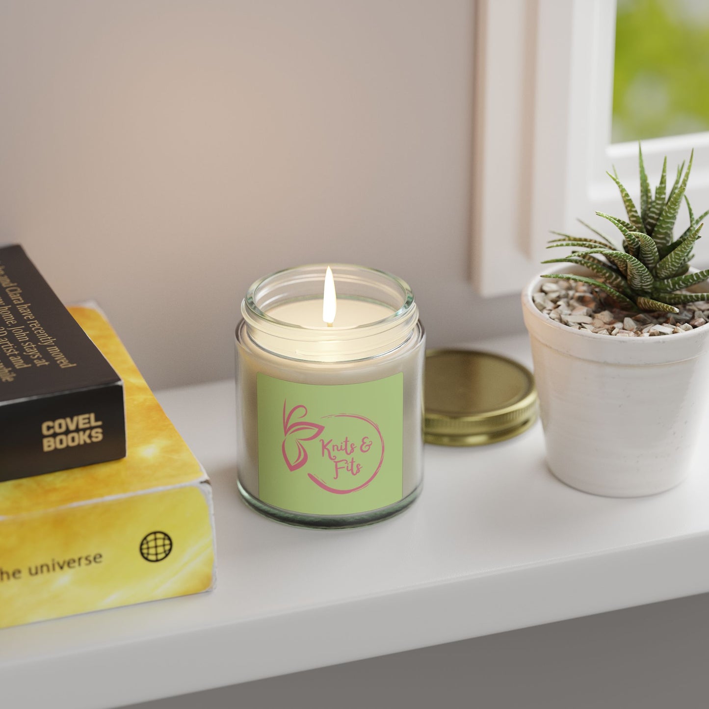 Coconut Apricot Scented Candle — 4oz/9oz Jar