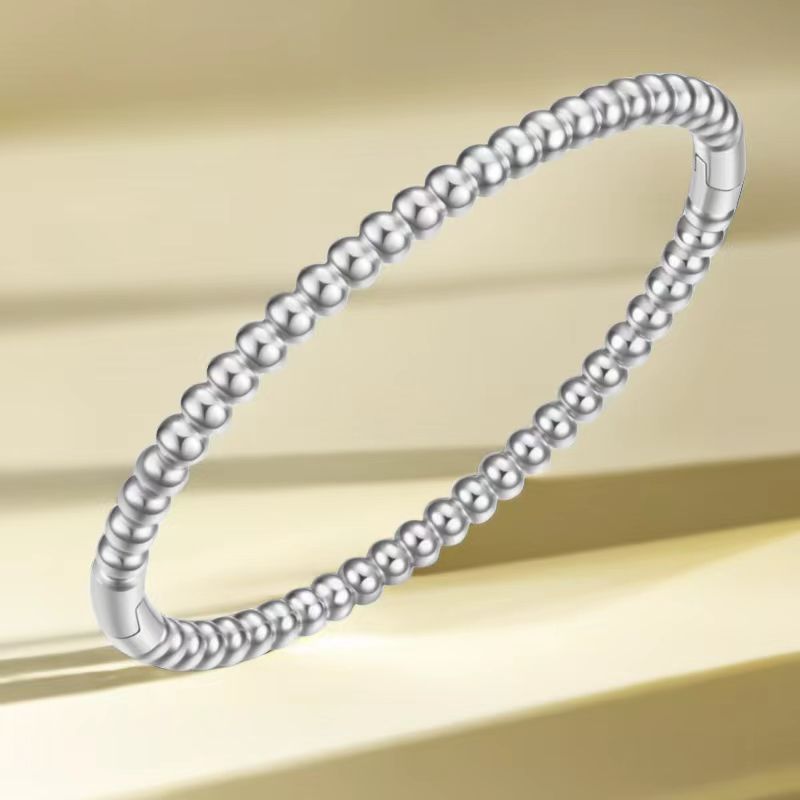 Women's Titanium Steel Bracelet with Non-Fading Buckle Jewelry