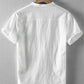 Men's Plus Size Short Sleeve Button Detail Shirt