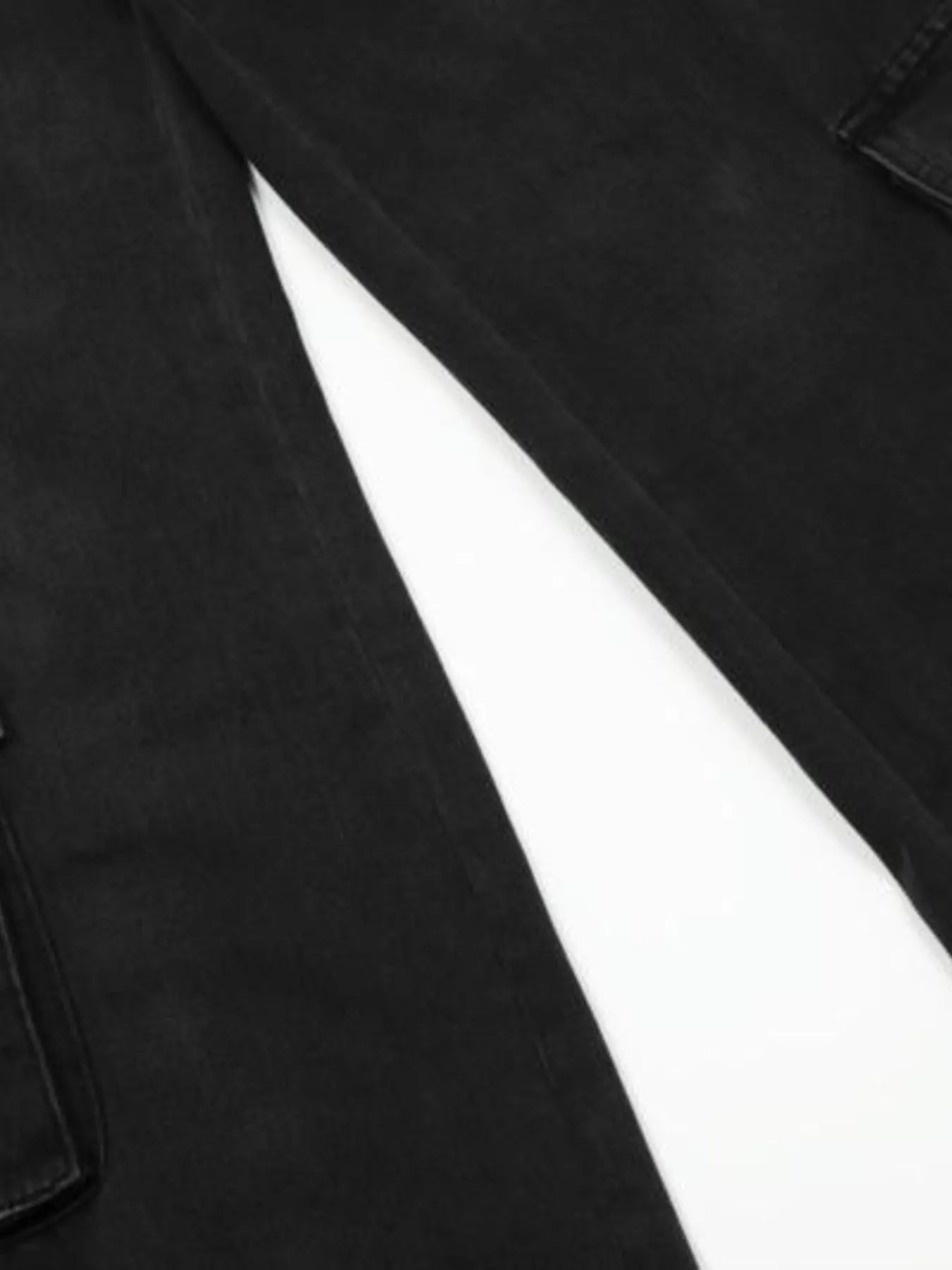 Men's Multi-Pocket Cargo Jeans for Casual Utility Style