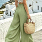 Wide Leg Drawstring Pants for Comfortable Casual Everyday Wear