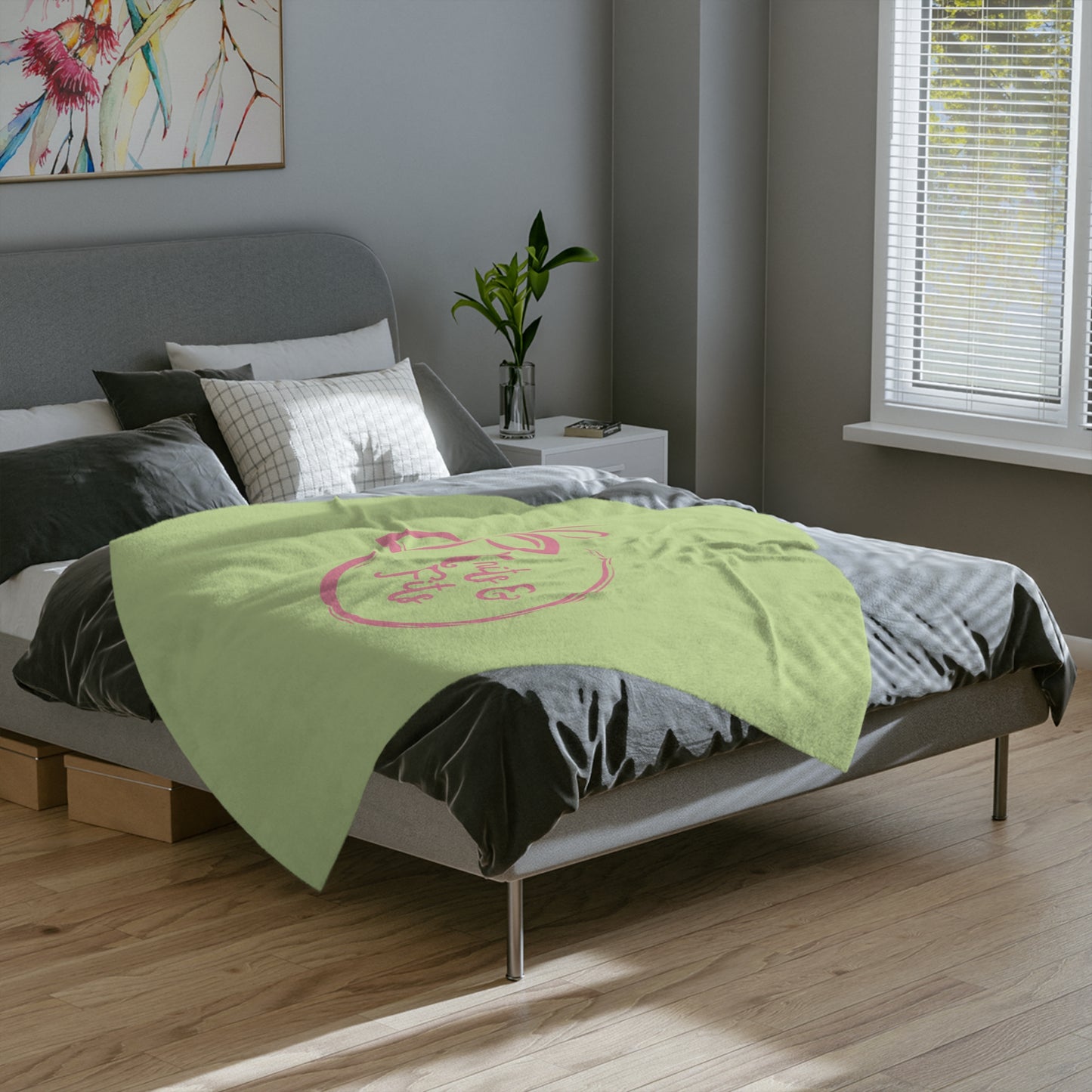 Knits & Fits Velveteen Microfiber Blanket