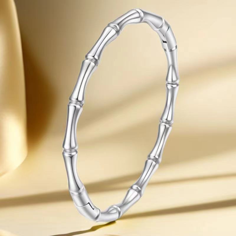 Women's Titanium Steel Bracelet with Non-Fading Buckle Jewelry