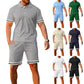 Men's Summer Sports Suit Stylish Functional Activewear Set
