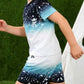 Children's Ombre Splash Print Tee and Shorts Set