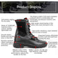 2.0 Genuine Leather Military Combat Boots Men