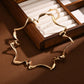 Punk Wave Adjustable Open Cuff Bangle Bracelet for Women