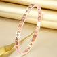 Women's Titanium Steel Bracelet with Non-Fading Buckle Jewelry