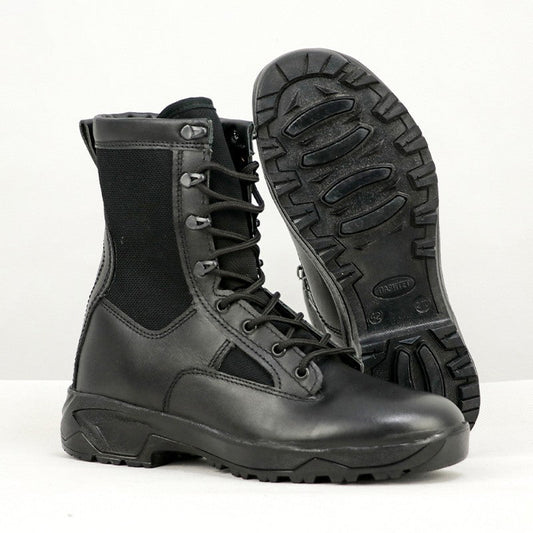 2.0 Genuine Leather Military Combat Boots Men