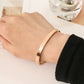 Women's Titanium Steel Bracelet with Non-Fading Buckle Jewelry