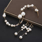 Bride Pearl Headwear Handmade Beaded Wedding Hair Accessory