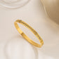 Women's Titanium Steel Bracelet with Non-Fading Buckle Jewelry