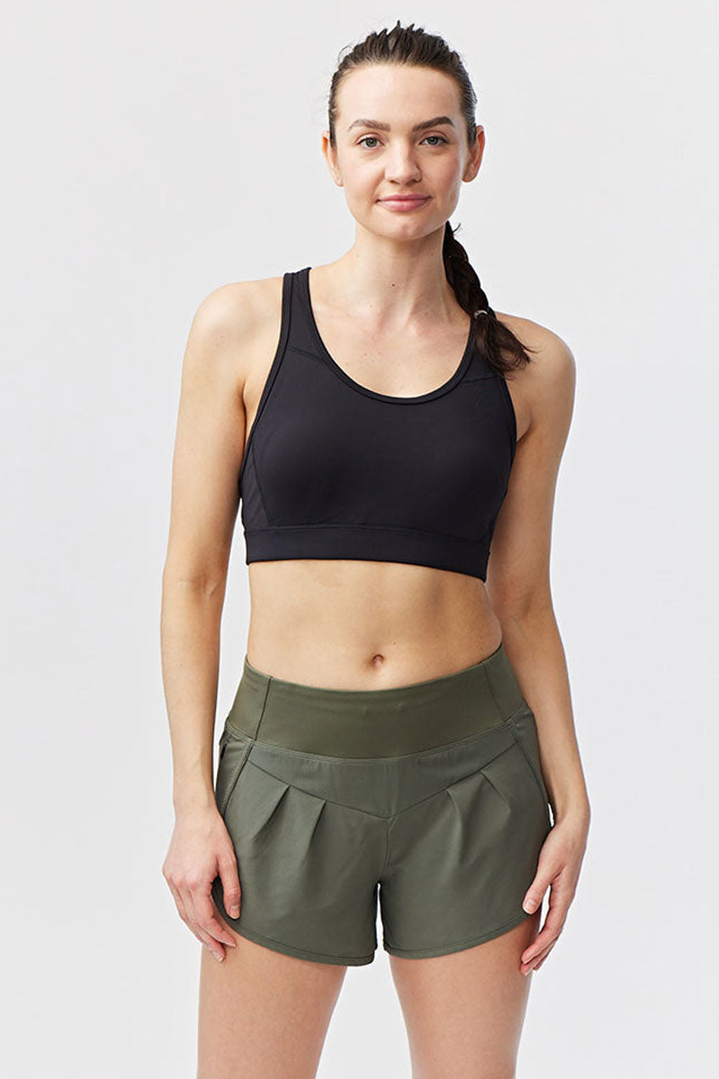 Women's High Rise Running Shorts Active Performance Wear