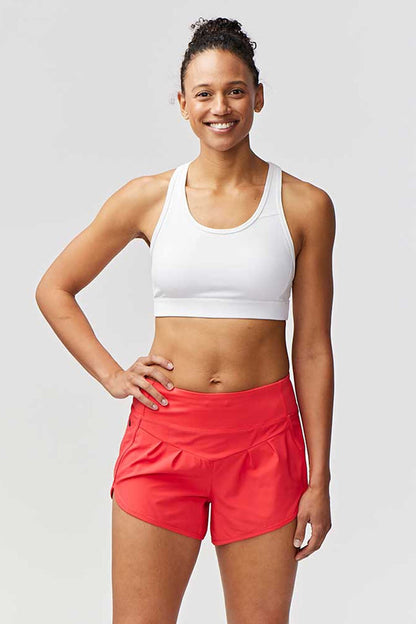 Women's High Rise Running Shorts Active Performance Wear
