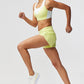 Women's High Rise Running Shorts Active Performance Wear