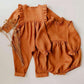 Modern Handamde Girls Jumpsuit Long Sleeve Romper Overalls Autumn Clothes For Baby Cotton Line In Elegant Autmn Style