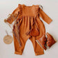 Modern Handamde Girls Jumpsuit Long Sleeve Romper Overalls Autumn Clothes For Baby Cotton Line In Elegant Autmn Style