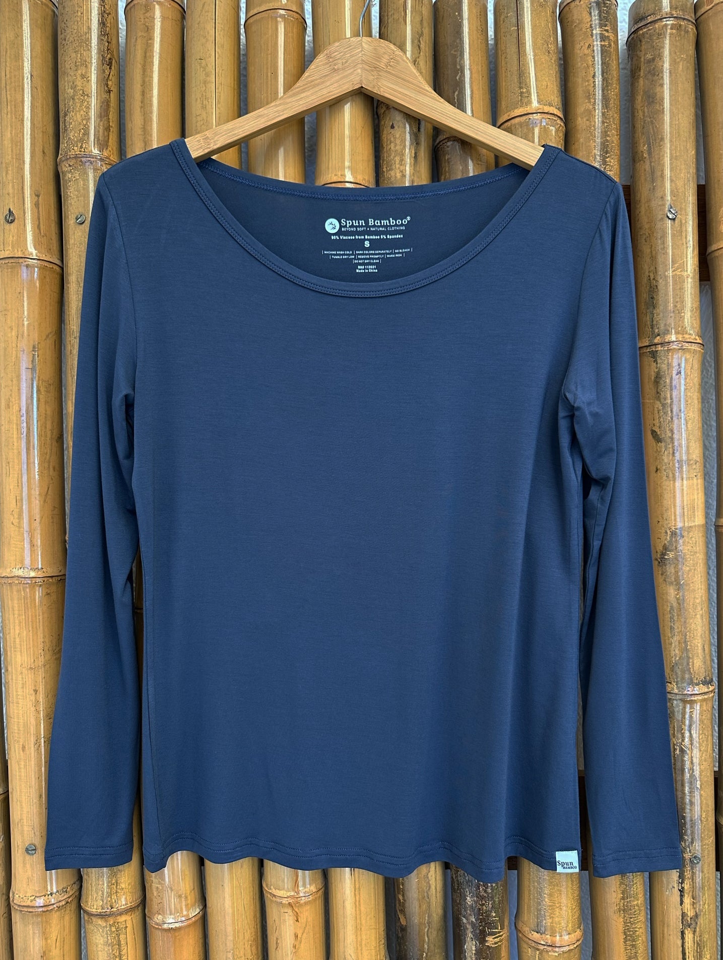Women's Bamboo Lounge Long Sleeve Comfort T-Shirt Everyday
