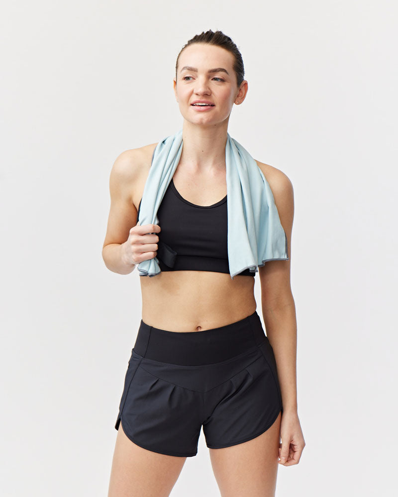 Women's High Rise Running Shorts Active Performance Wear