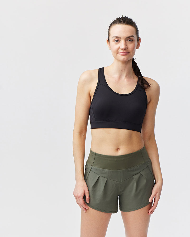 Women's High Rise Running Shorts Active Performance Wear