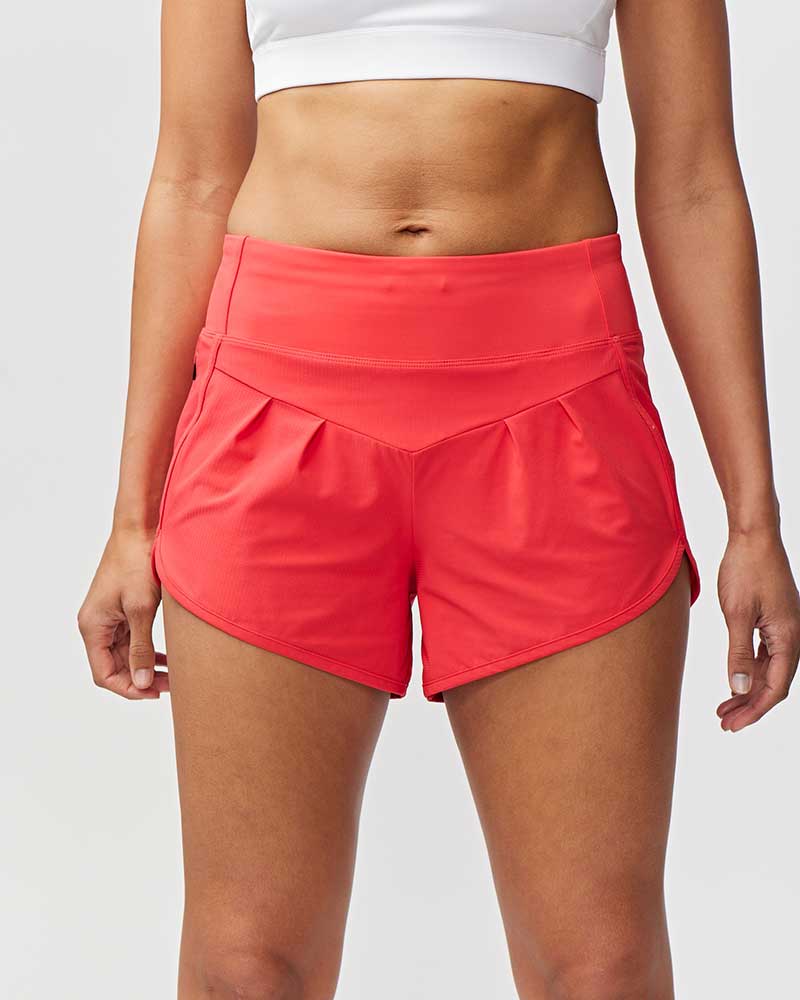 Women's High Rise Running Shorts Active Performance Wear